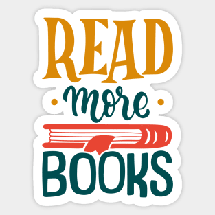 Read More Books Sticker